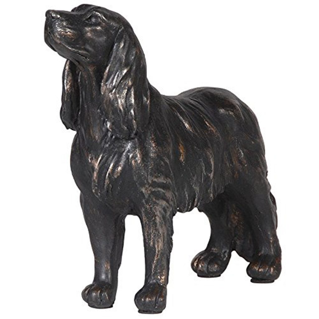 NAN163 Brown Standing Spaniel Dog Ornament