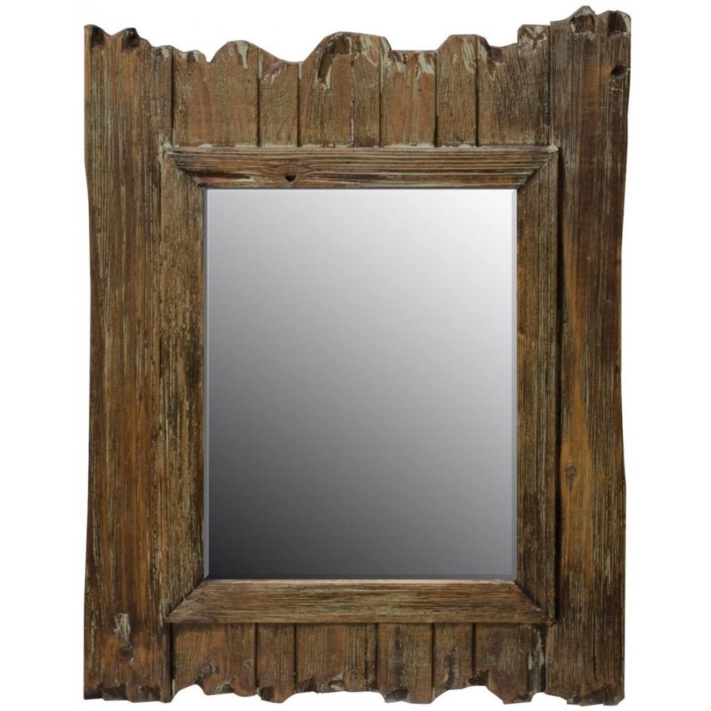 PAH040_3_Nautical Driftwood Brown Wall Mirror