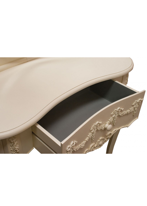 pfj073-detail-2_French Antique Style Cream Dressing Table