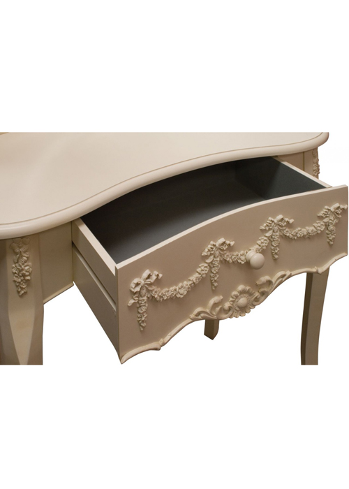 pfj073-detail-3_French Antique Style Cream Dressing Table