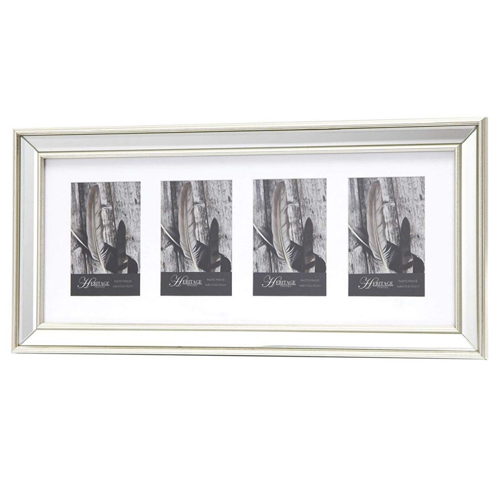 19303 Elegant Silver Framed Picture Photo Frame