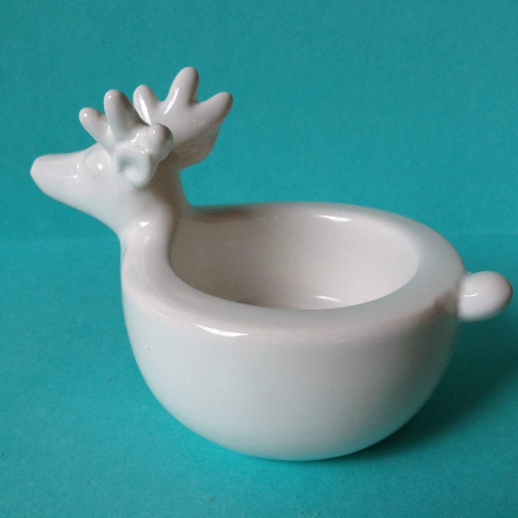 Reindeer Tea Light Holder Set of 2 a