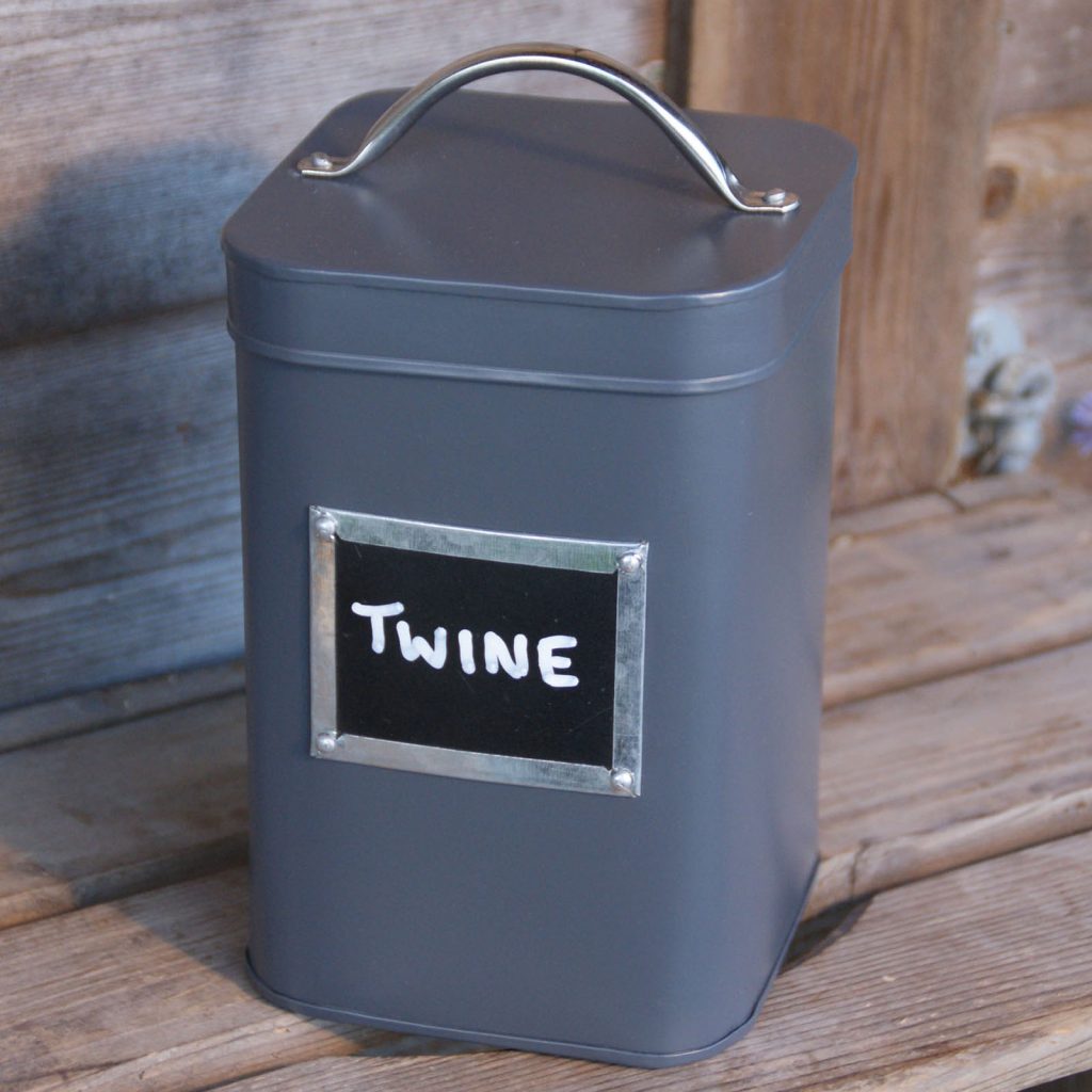 Slate Grey Blackboard Tin with Chalk