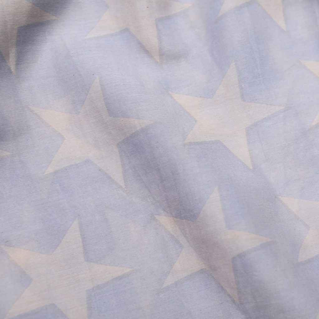 94123_a Soft Star Pale Grey Beige Scarf