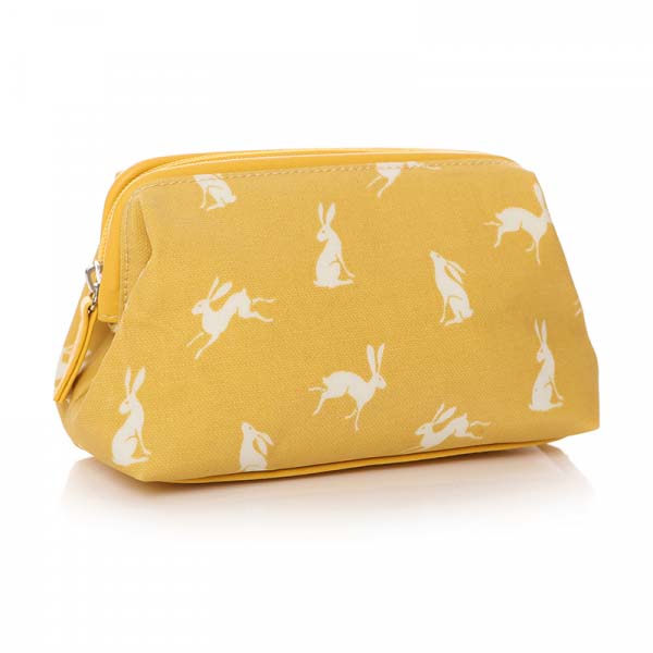 51450 Yellow Hare Rabbit Make Up Bag
