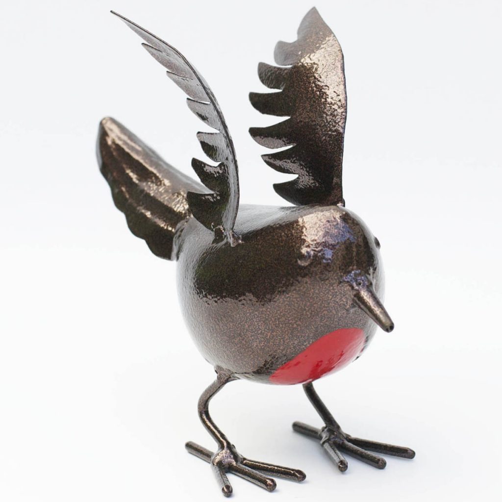 Flying Robin Outdoor Garden Ornament