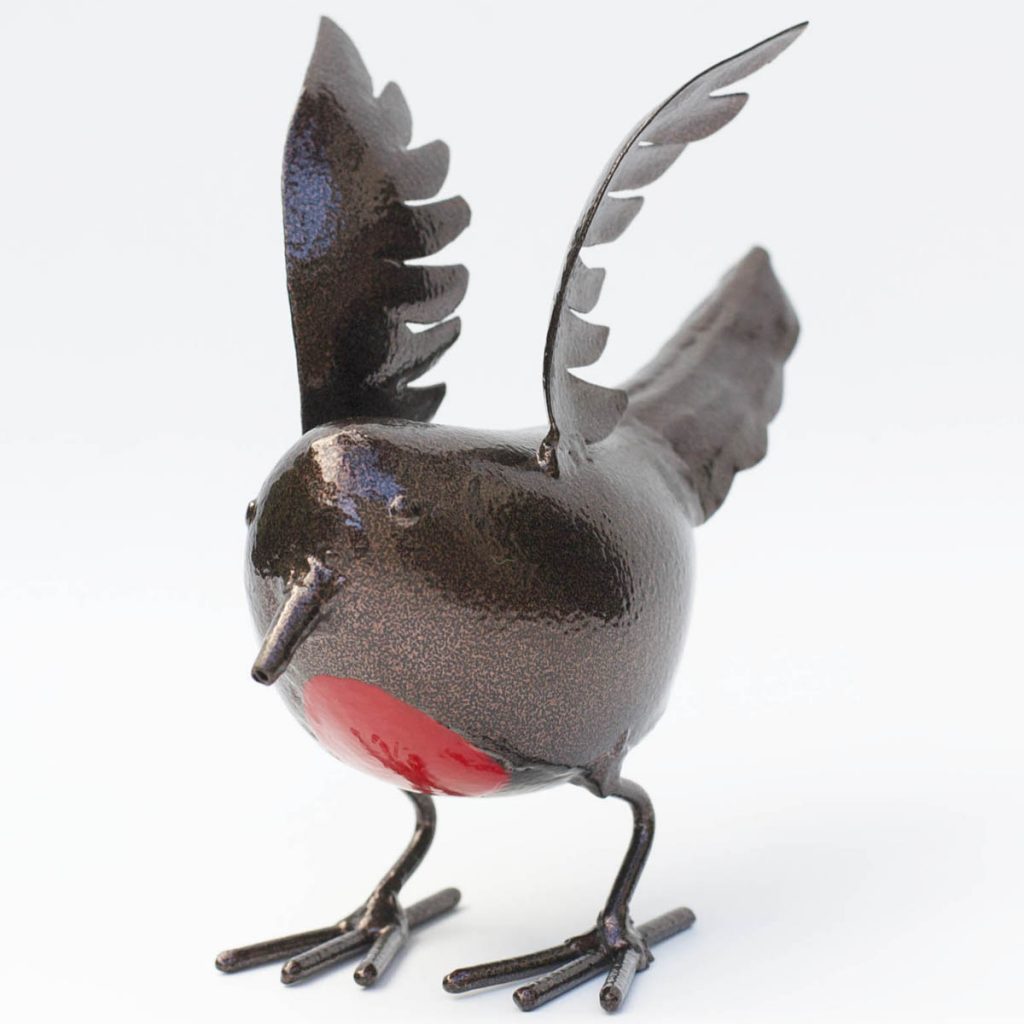 Flying Robin Outdoor Garden Ornament b