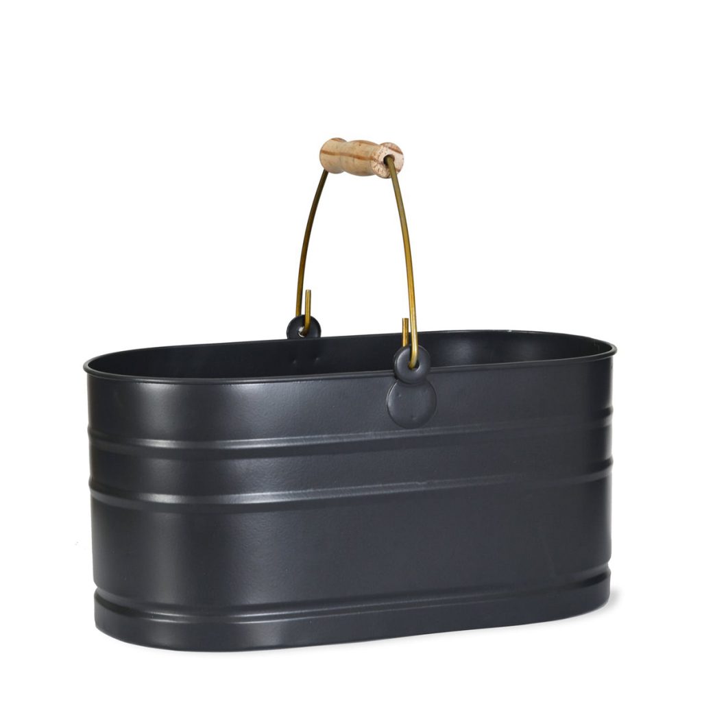 UBCN01_2 Dark Grey Metal Utility Bucket