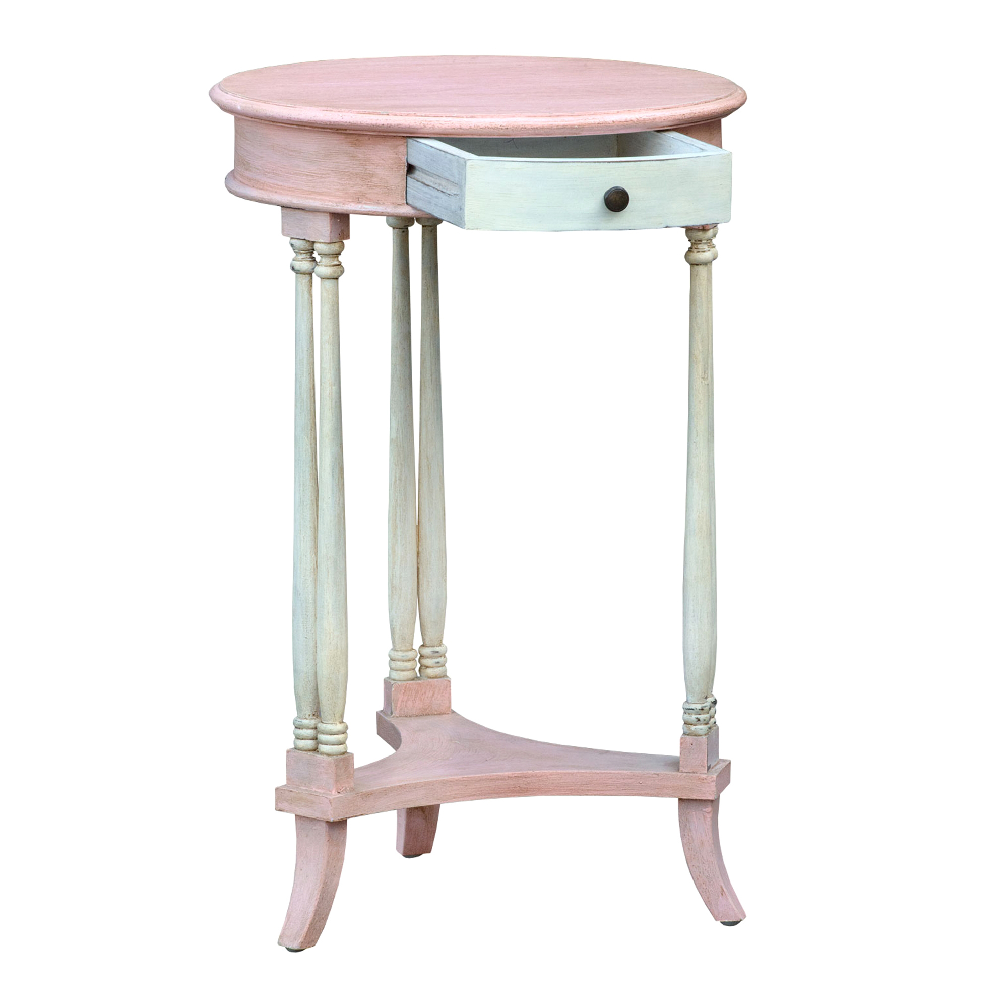 Shabby Chic Vintage Pink Side Table Interior Flair Find furniture & decor you love at hayneedle, where you can buy online while you explore our room designs and curated looks for tips, ideas & inspiration to help you along the way. shabby chic vintage pink side table