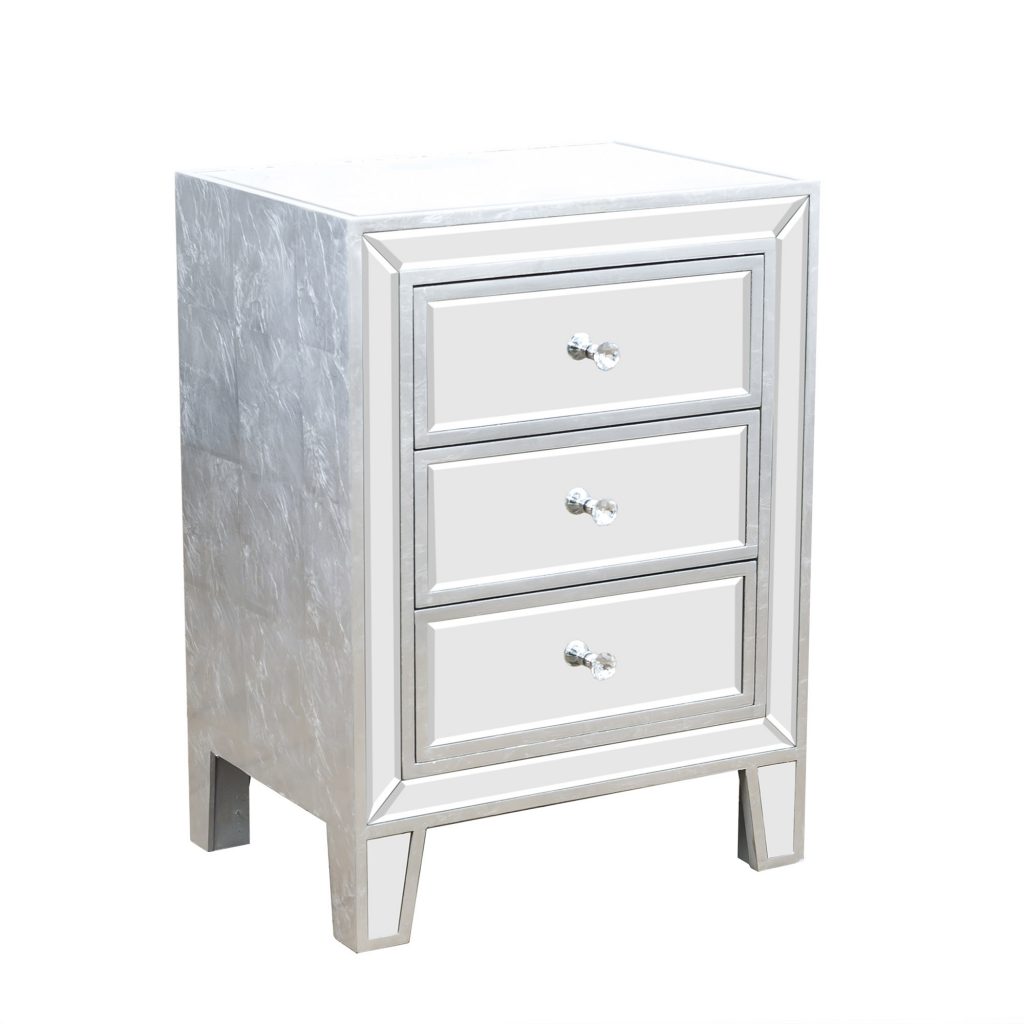 ven-d-sl-03_1 Silver Leaf Mirrored Bedside Table