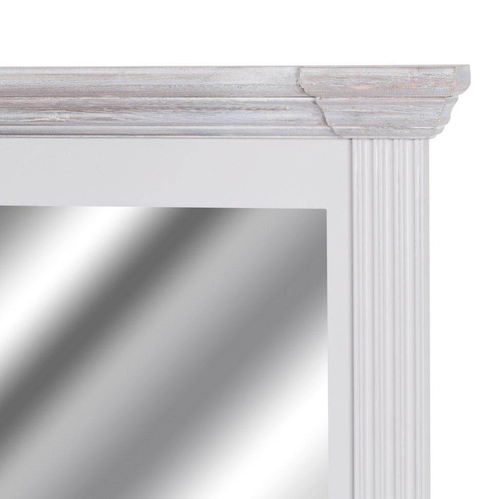 18878-a Classic Elegant Grey Landscape Wall Mirror