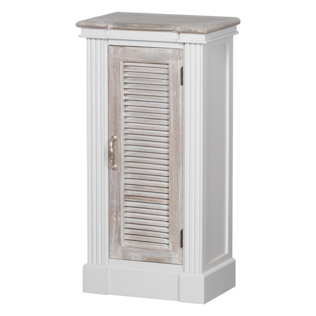 18881 Classic Grey White Wash Brown Cabinet