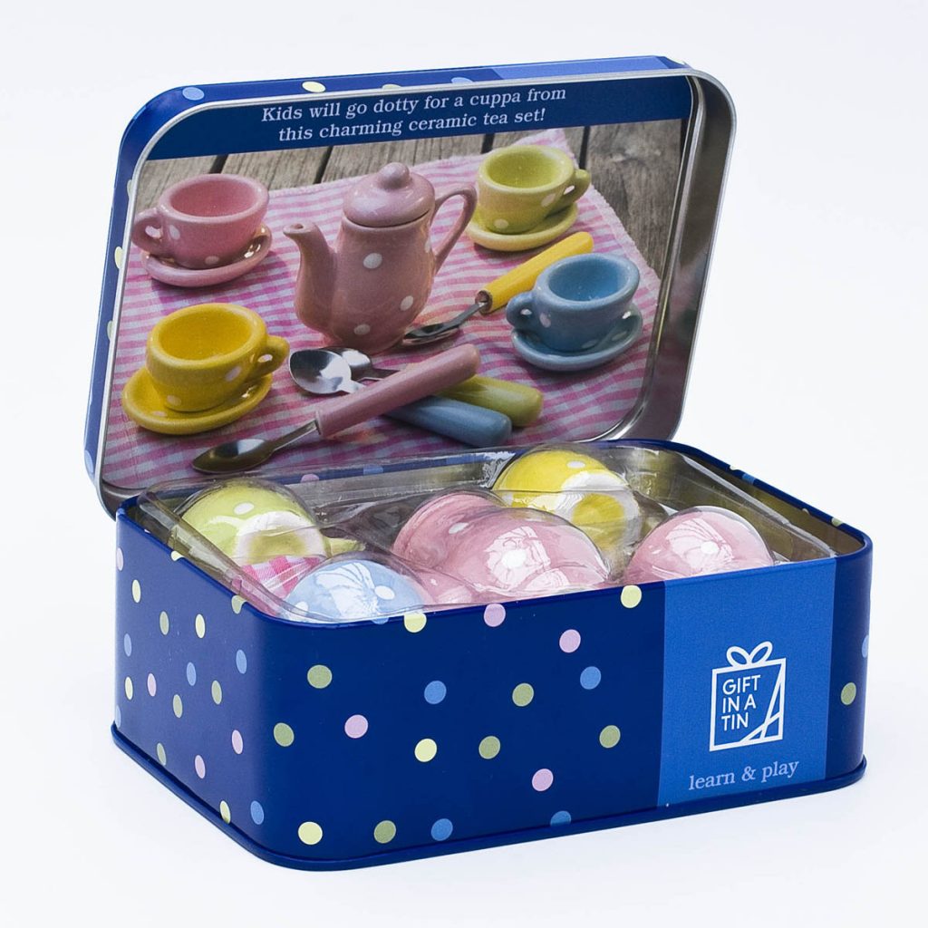 Children’s Tea Party Gift in a Tin b