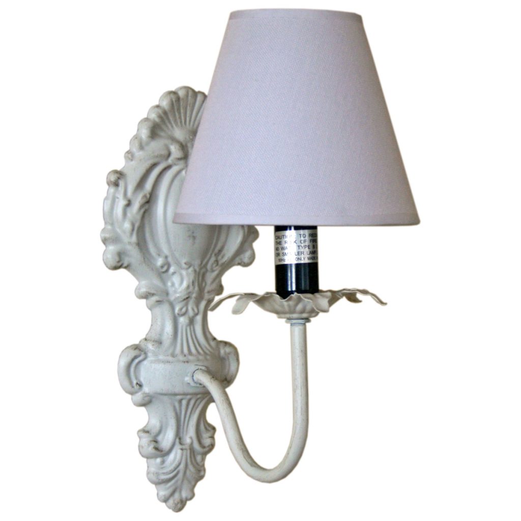 Ornate Grey Wall Light Lamp Interior Flair