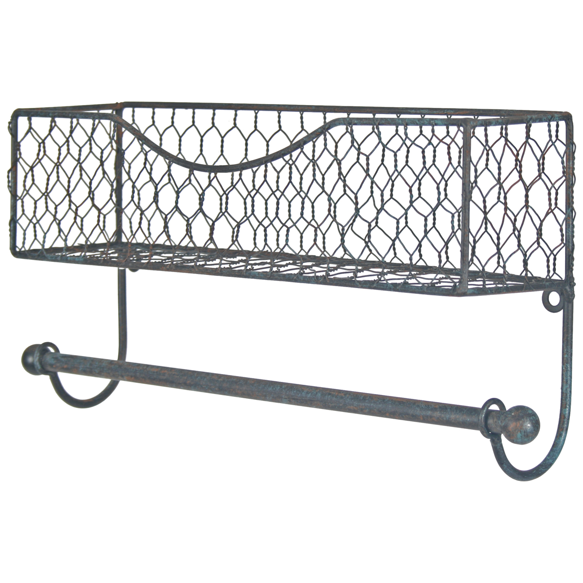 3858-black-wire-shelf-with-towel-rail-interior-flair