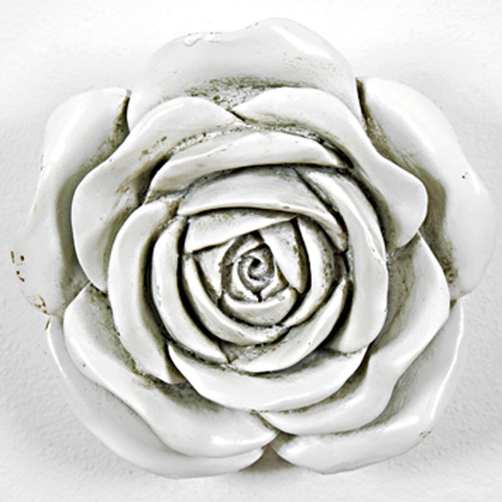 5321 White Rose Wall Hanging Decoration