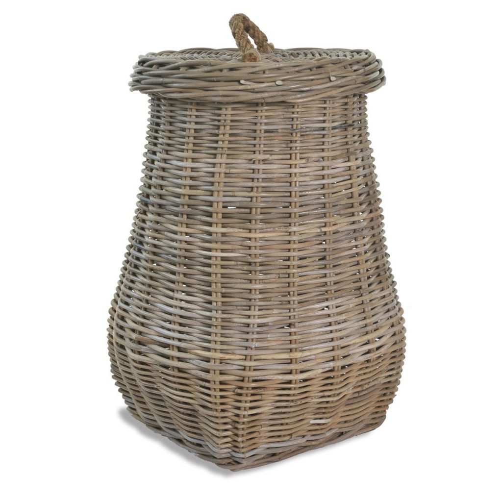 BARA15_Hand Made Rattan Laundry Basket