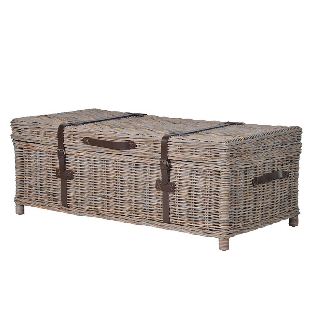 INT3990 Kuba Grey Rattan Coffee Table