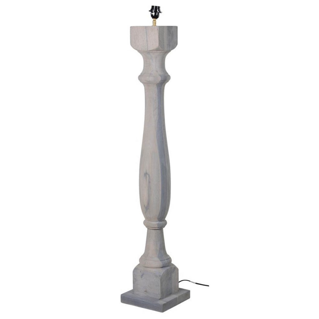 ARV009_2_Grey Wash Wooden Floor Lamp