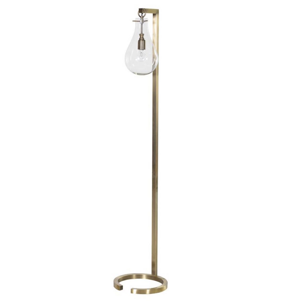 ELK072 Hanging Glass Bulb Floor Lamp