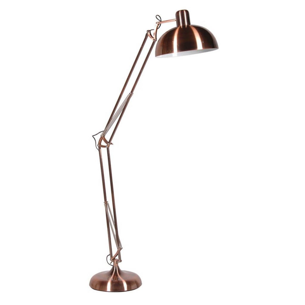 LHS056 Tall Copper Angle Floor Lamp