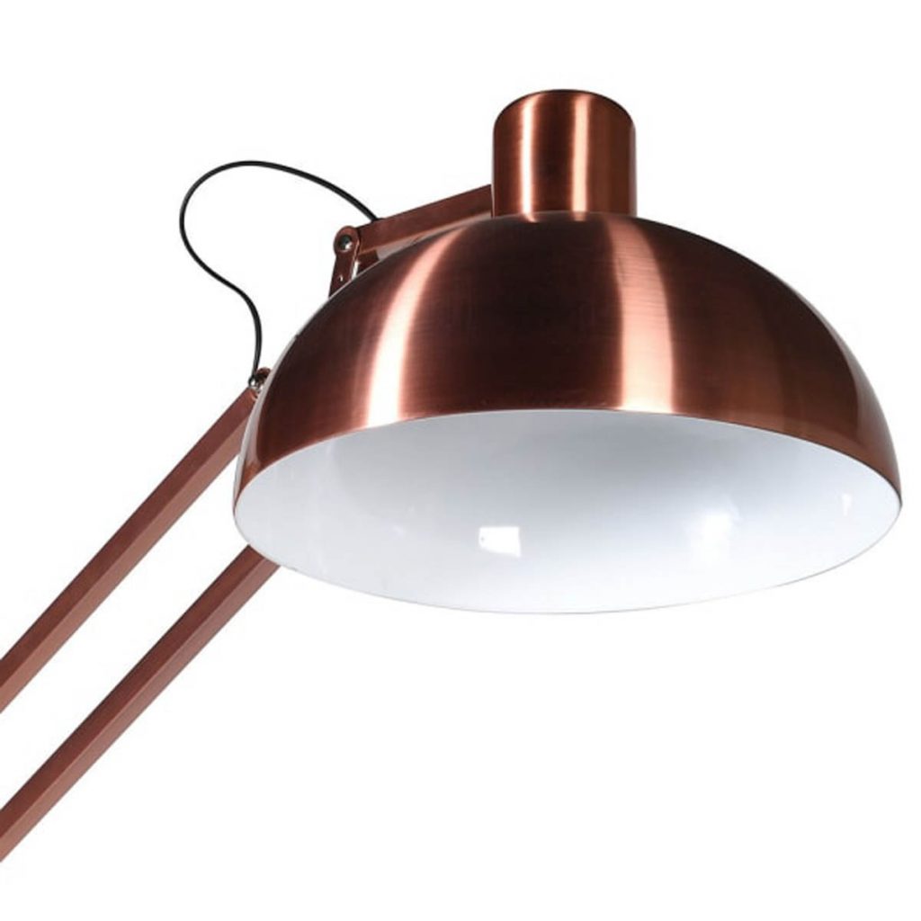 LHS102_2_Tall Brushed Copper Angle Floor Lamp