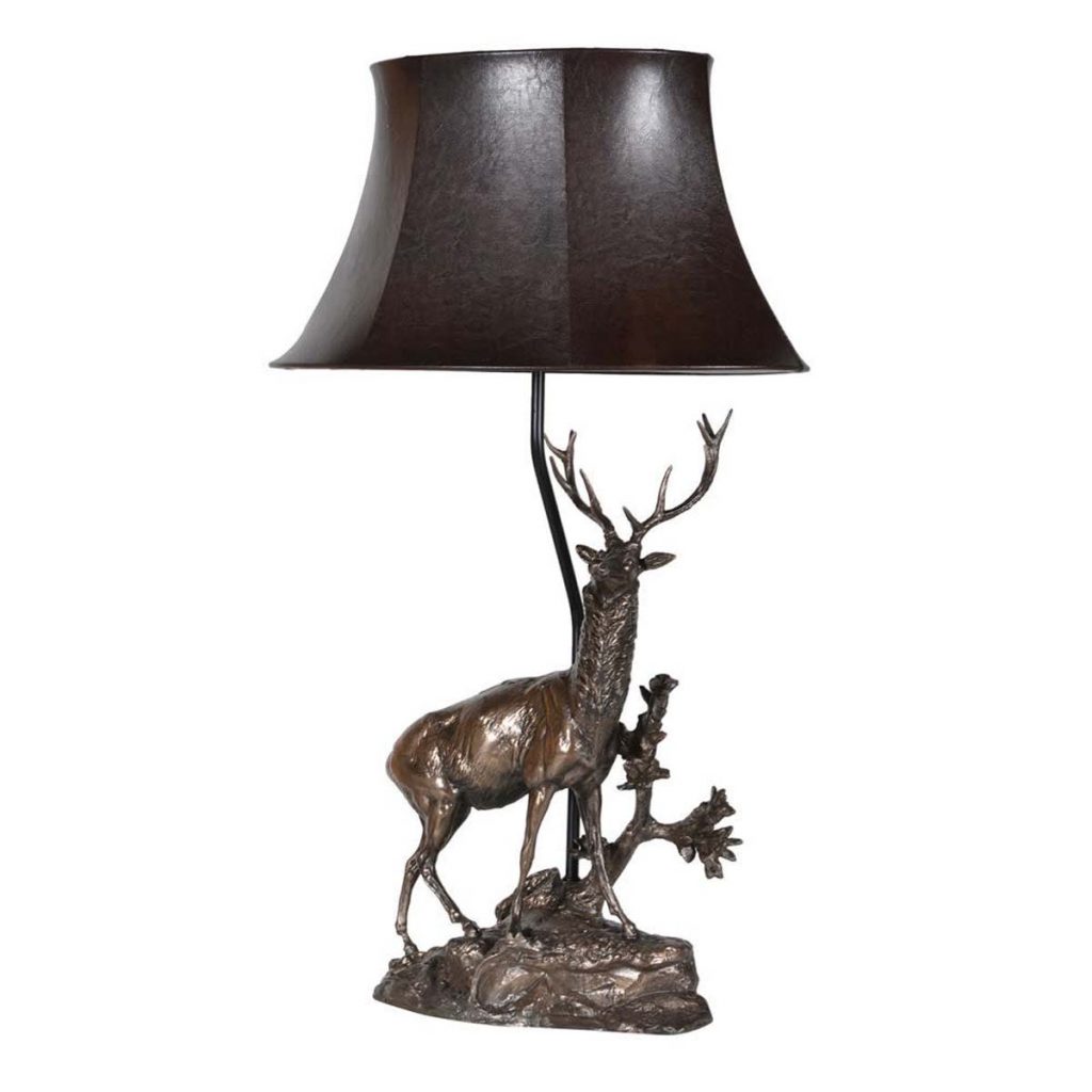 PY209 Large Standing Deer Table Lamp