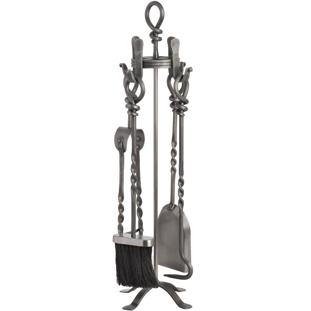 18169 Antiqued Pewter Grey Companion Set