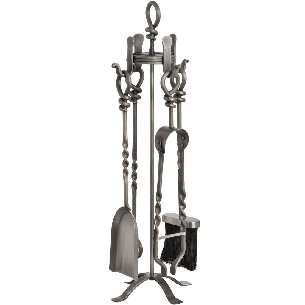 18169-a Antiqued Pewter Grey Companion Set