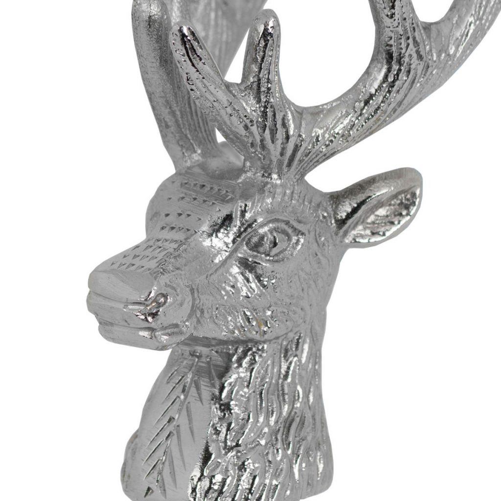 19131-a Country Stag Silver Bottle Stopper