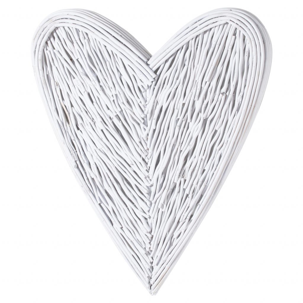 21428 White Willow Branch Medium Heart