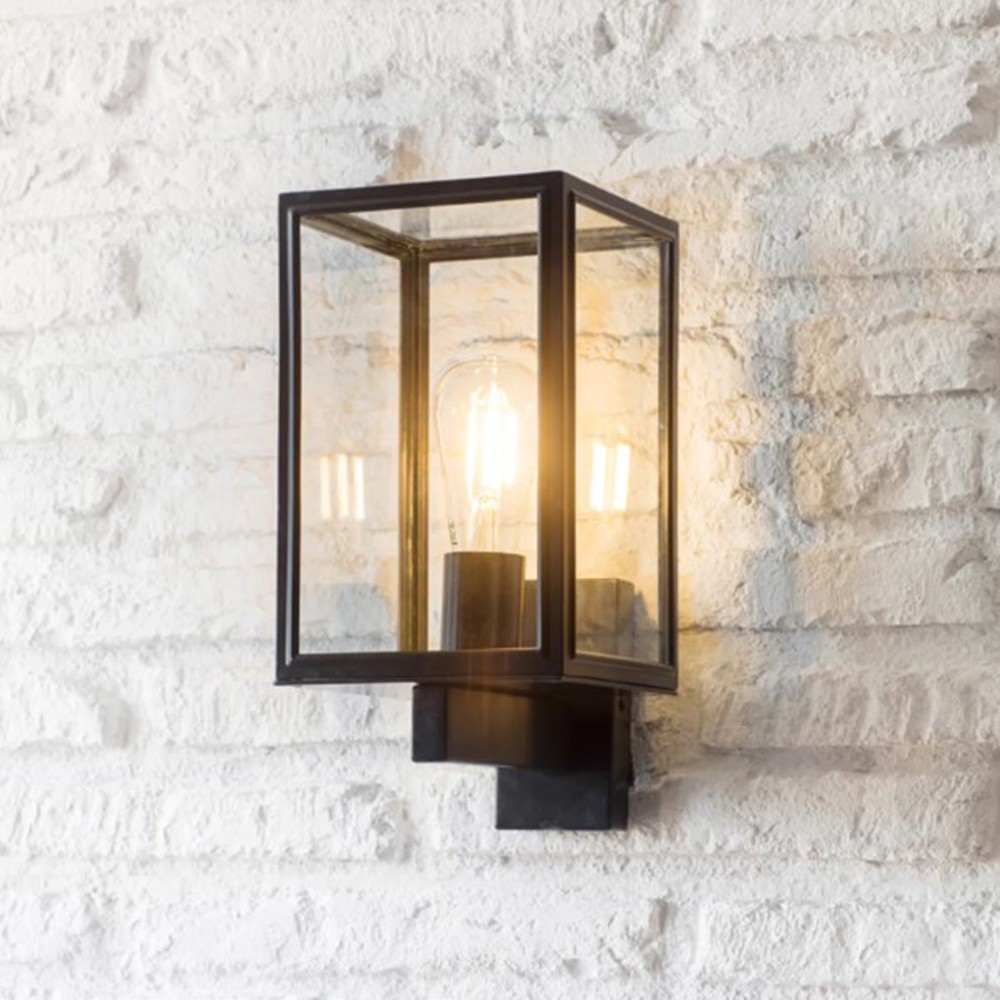 Black Outdoor Wall Carriage Light