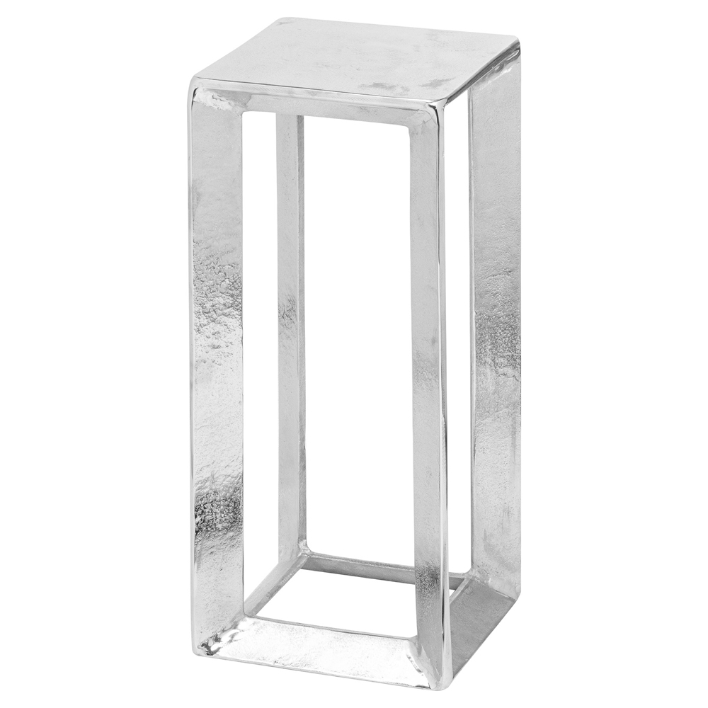 21326 Textured Silver Plant Stand