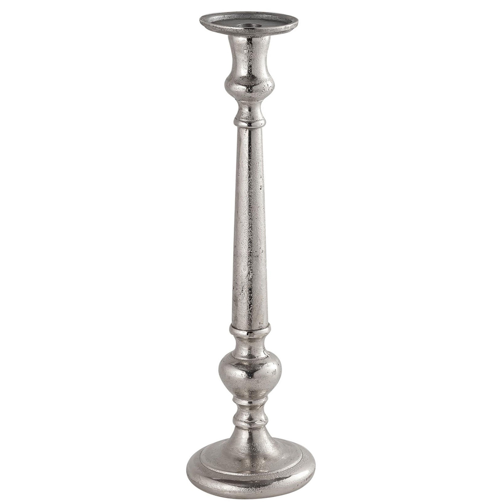 21532 Large Silver Dinner Candle Holder